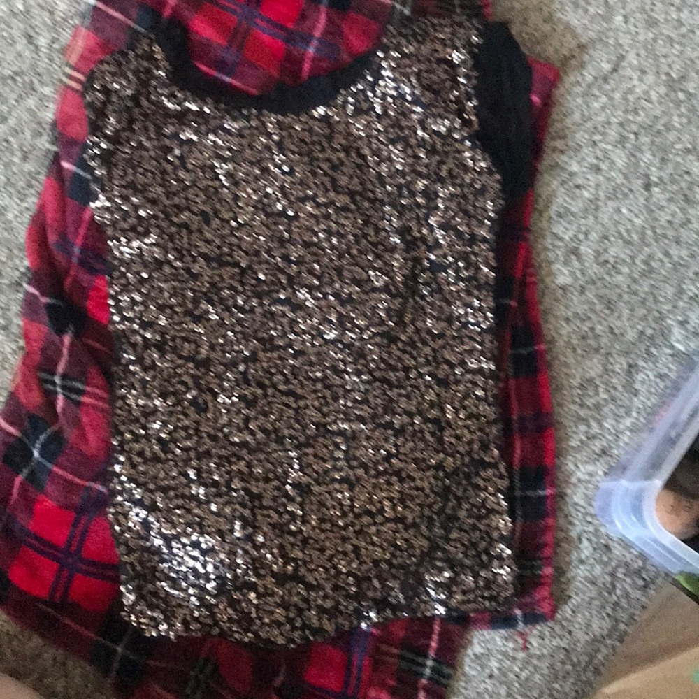 Sparkly top